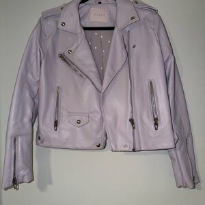 Lavender Moto Jacket